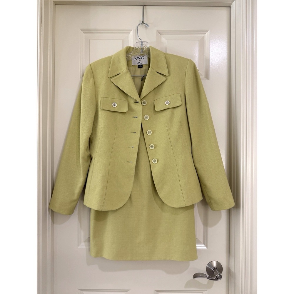 vtg kasper women 2-piece skirt suits size 6